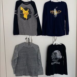 ❌1 hr sale❌Boy tops bundle 4